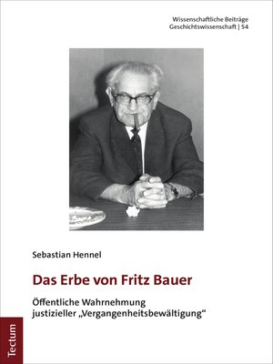 cover image of Das Erbe von Fritz Bauer